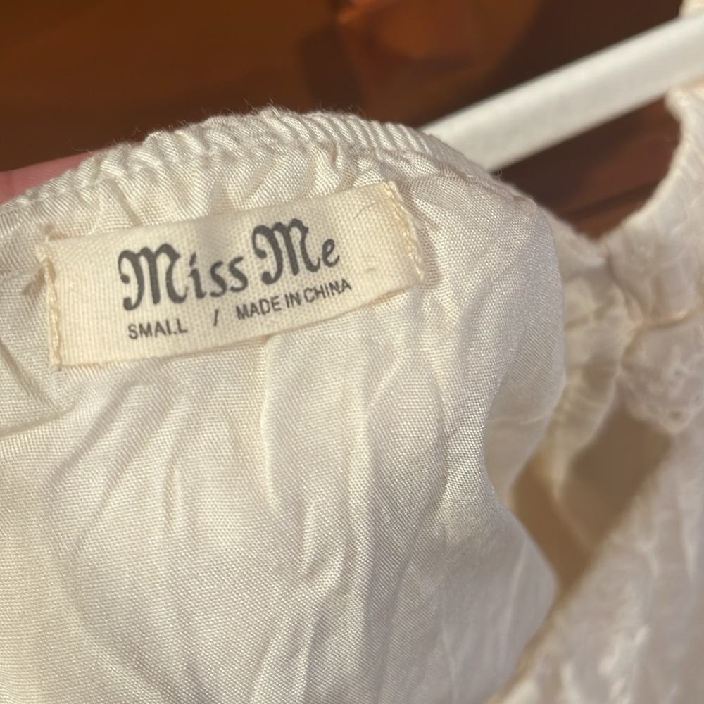 Miss Me Cropped Ruffle Tank - Picture 6 of 6